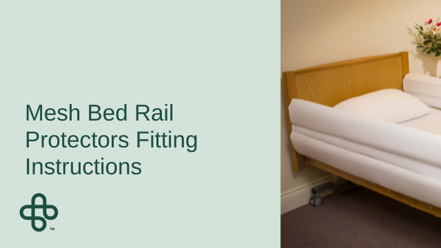 Mesh Bed Rail Protectors Fitting Instructions