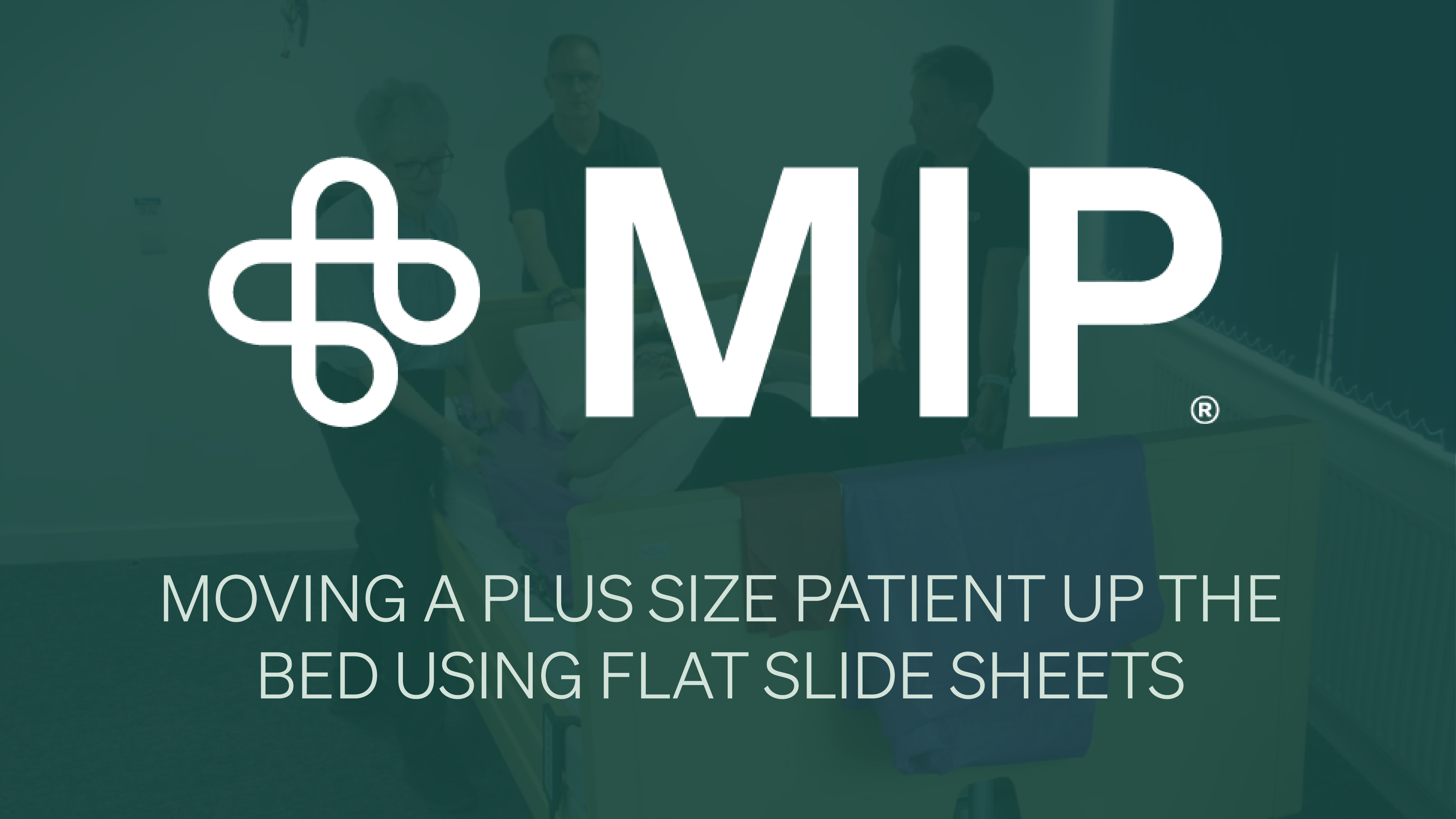 Moving a Plus Size Patient Up the Bed Using Flat Slide Sheets