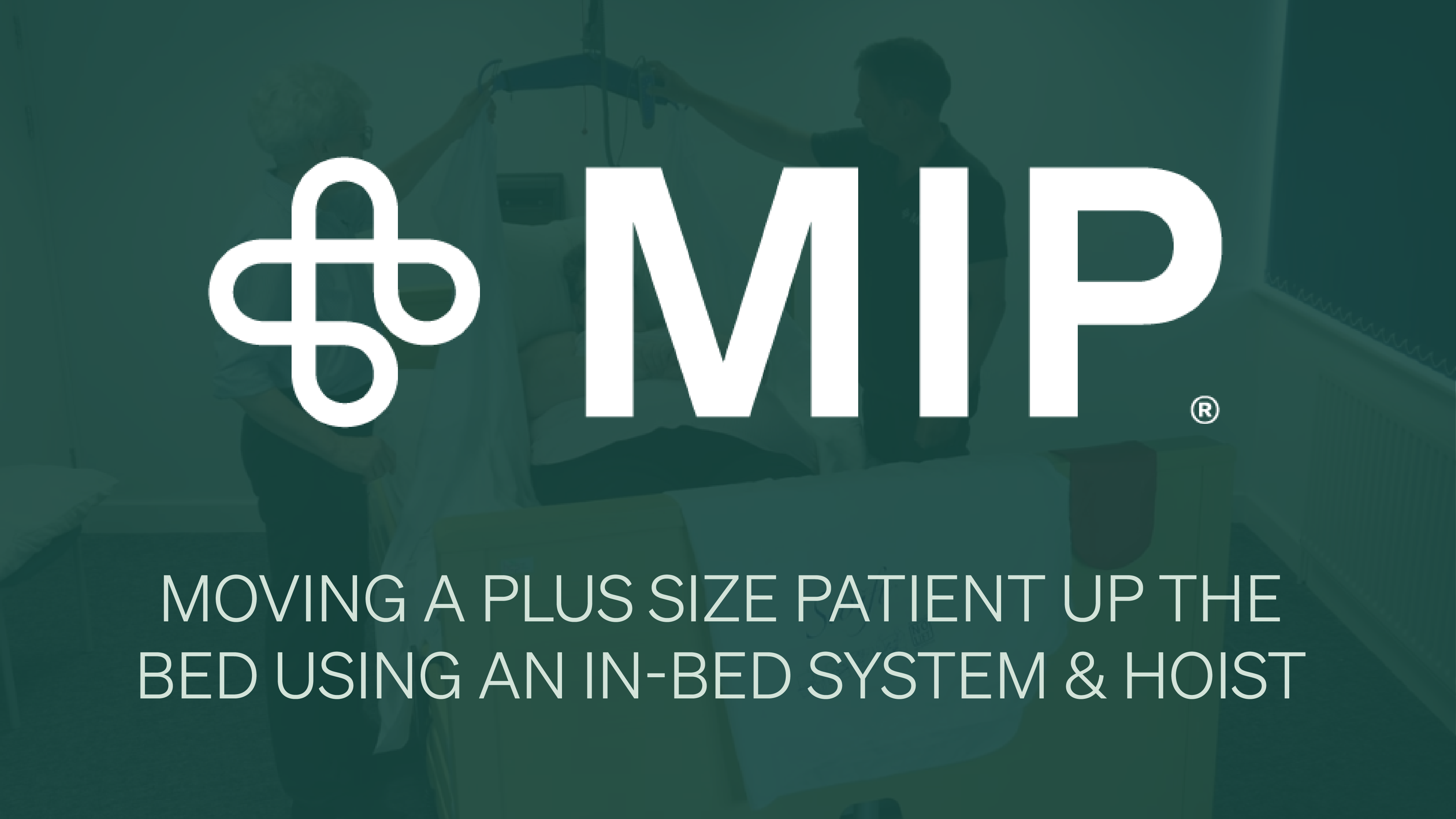 Moving a Plus Size Patient Up the Bed Using an In-Bed System & Hoist