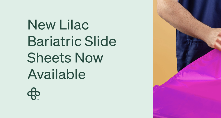 New Lilac Bariatric Slide Sheets Now Available to Order